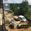 Reges Baugeschehen auch im Hofbereich 